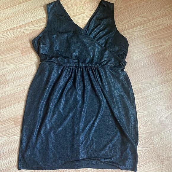 Lane Bryant Size 24 Black Cocktail Dress - Picture 2 of 5